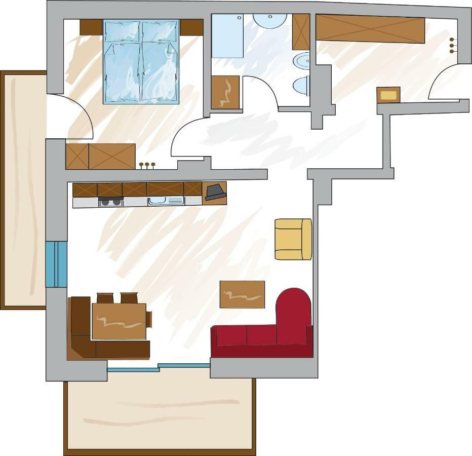 Appartements Schusterbauer Natz-Schabs Екстер'єр фото